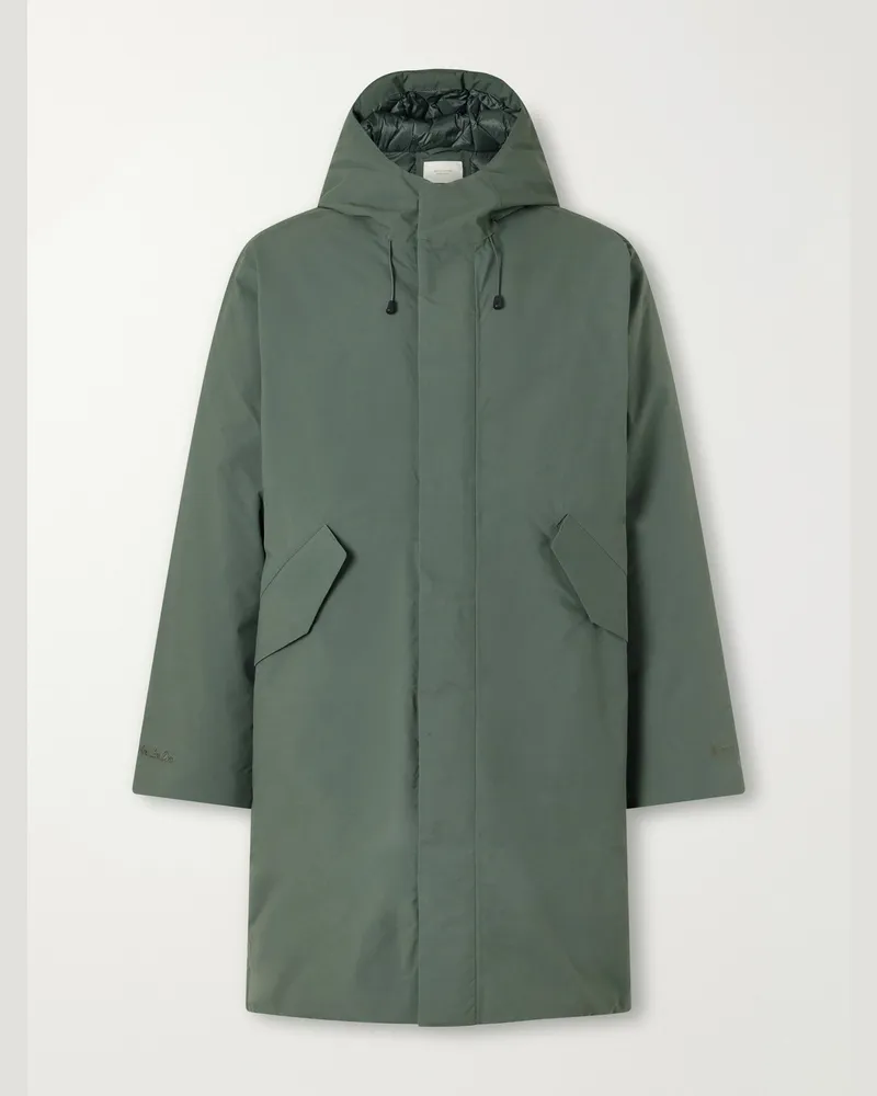 Aimé Leon Dore Hooded Padded GORE-TEX® Shell Parka Green