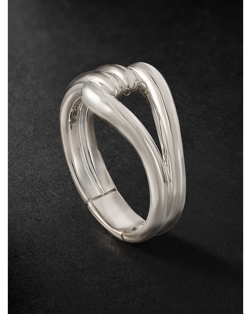 John Hardy Surf Ring aus Silber Silber