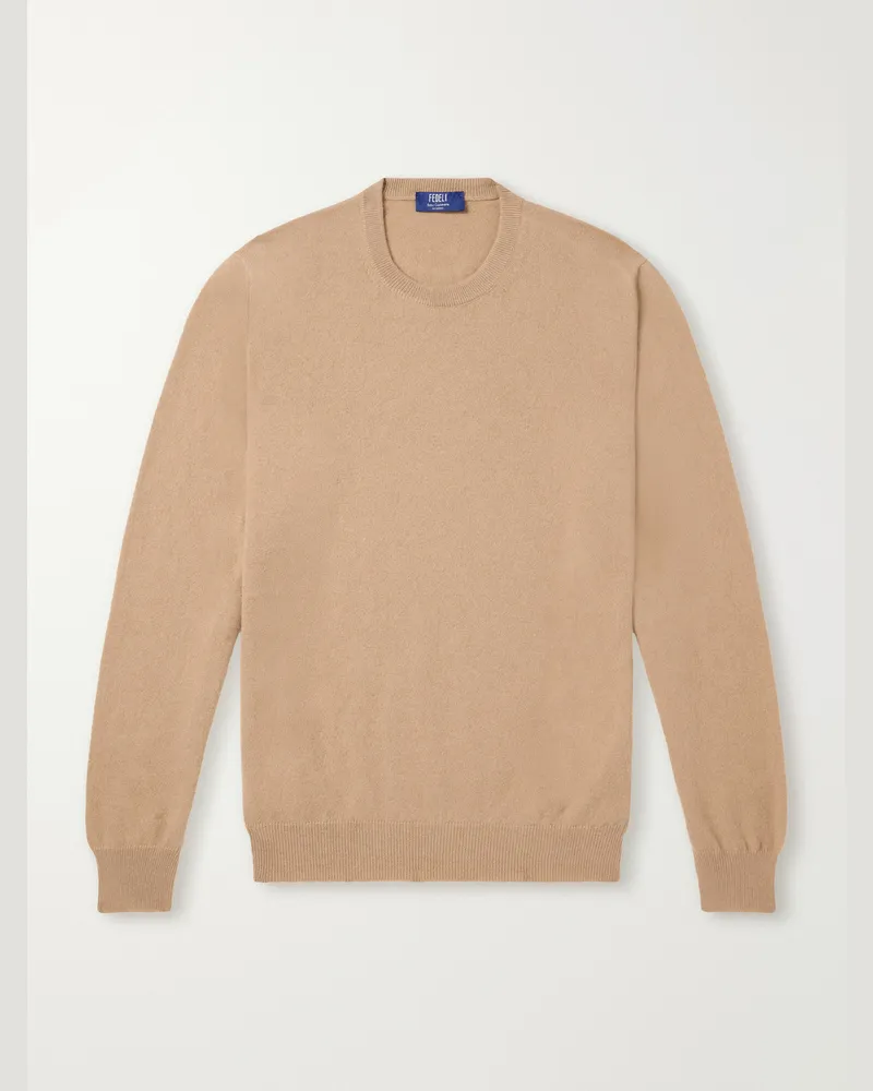 Fedeli Argentina Cashmere Sweater Neutrals