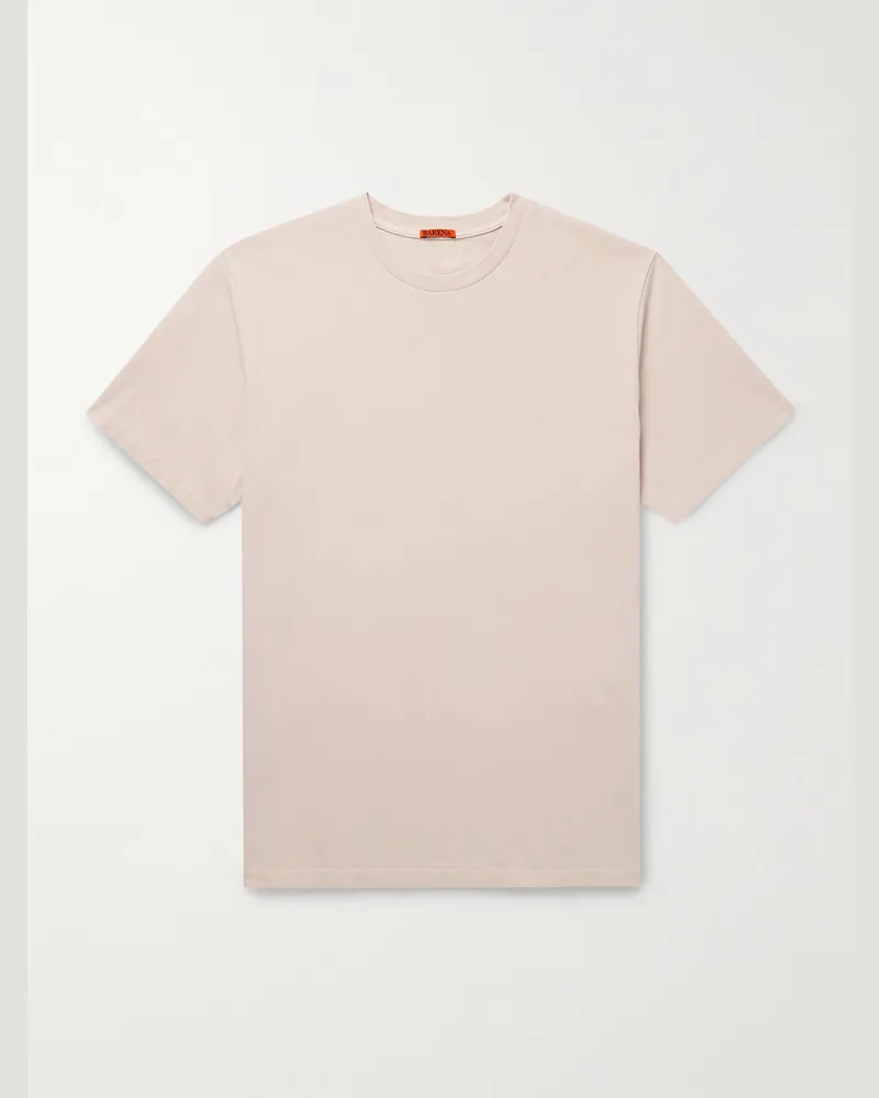 BARENA T-Shirt aus Baumwoll-Jersey Neutral