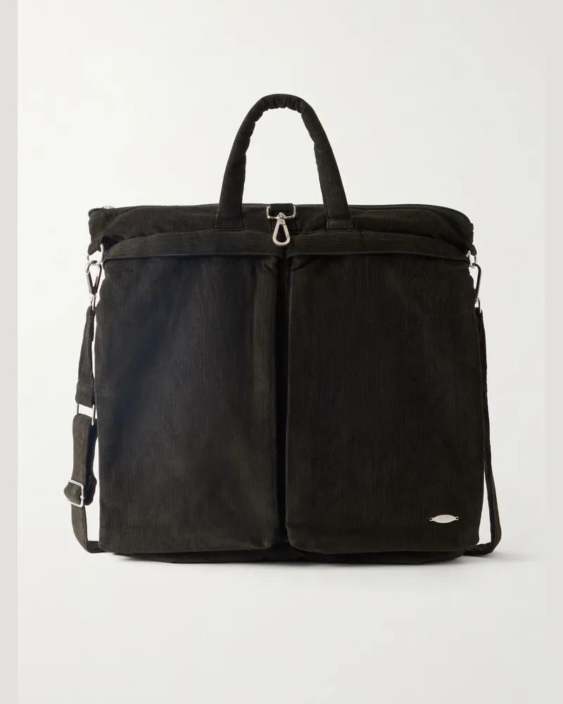 KARDO Cotton-Corduroy Tote Bag Green