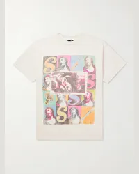 SAINT MXXXXXX Sean Wotherspoon T-Shirt aus Baumwoll-Jersey mit Print Neutral