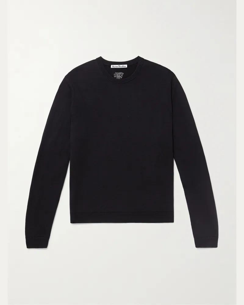 Acne Studios Pullover aus Wolle Schwarz
