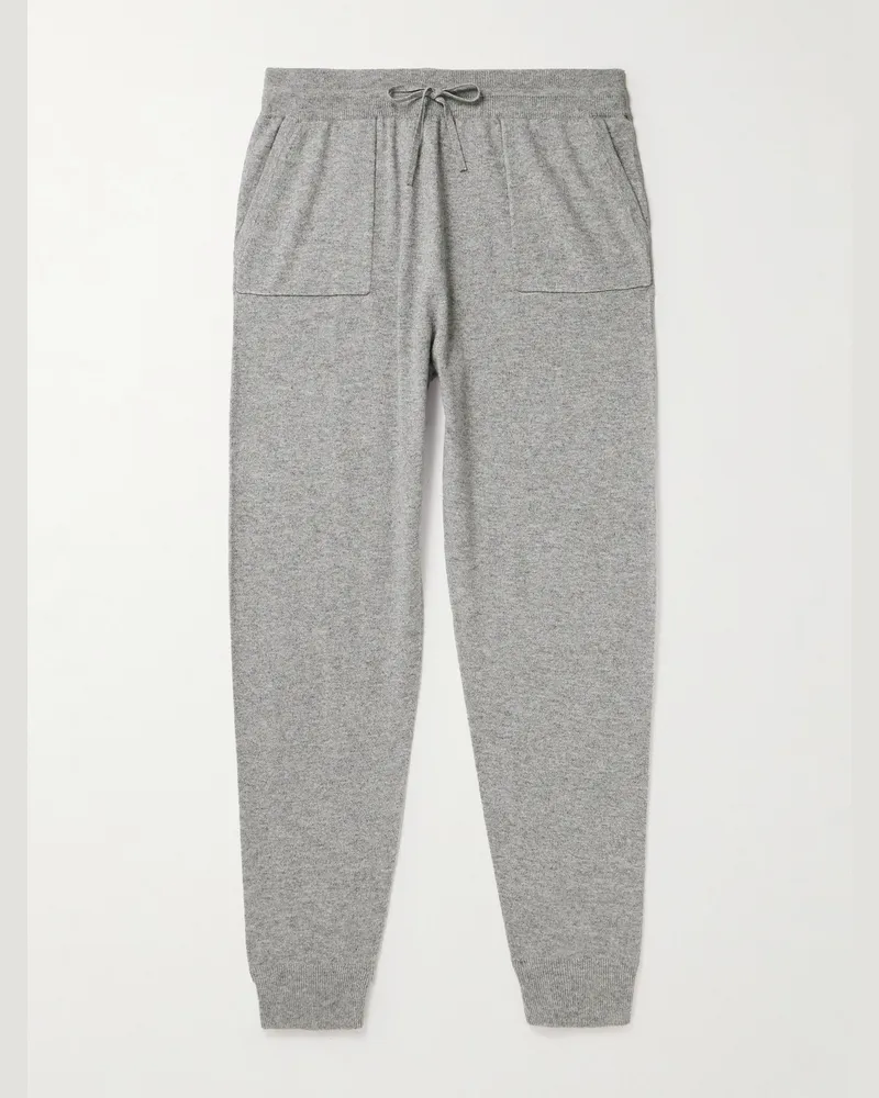 MR P. Wool and Cashmere-Blend Sweatpants Gray