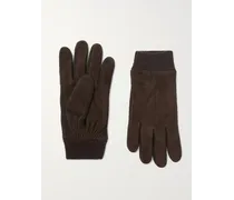 Geoffrey Handschuhe aus Veloursleder