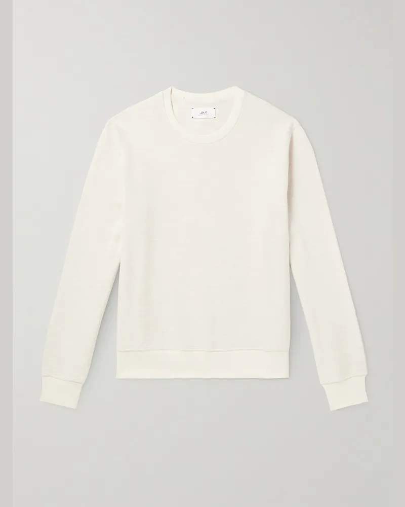 MR P. Sweatshirt aus Jersey aus einer Baumwollmischung Neutral