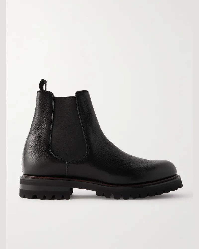 Church's Cornwood 3 Chelsea Boots aus vollnarbigem Leder Schwarz