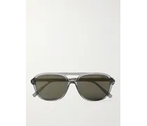 Indior N1I Sonnenbrille mit rundem Rahmen aus Azetat
