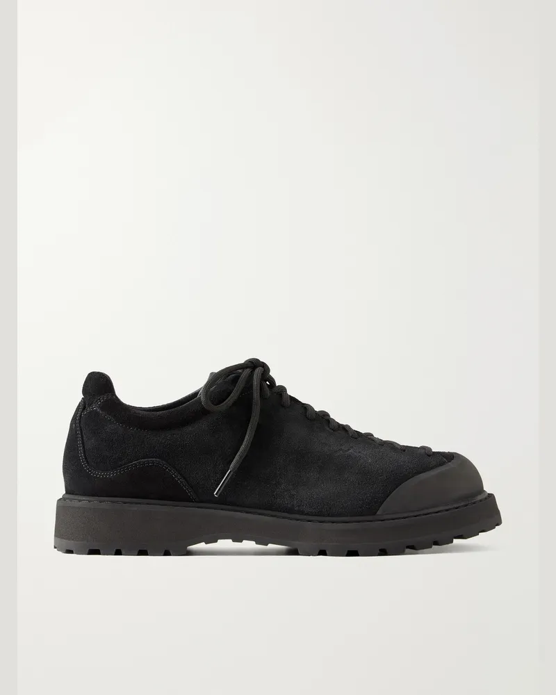 Diemme Ampezzo Suede Hiking Sneakers Black