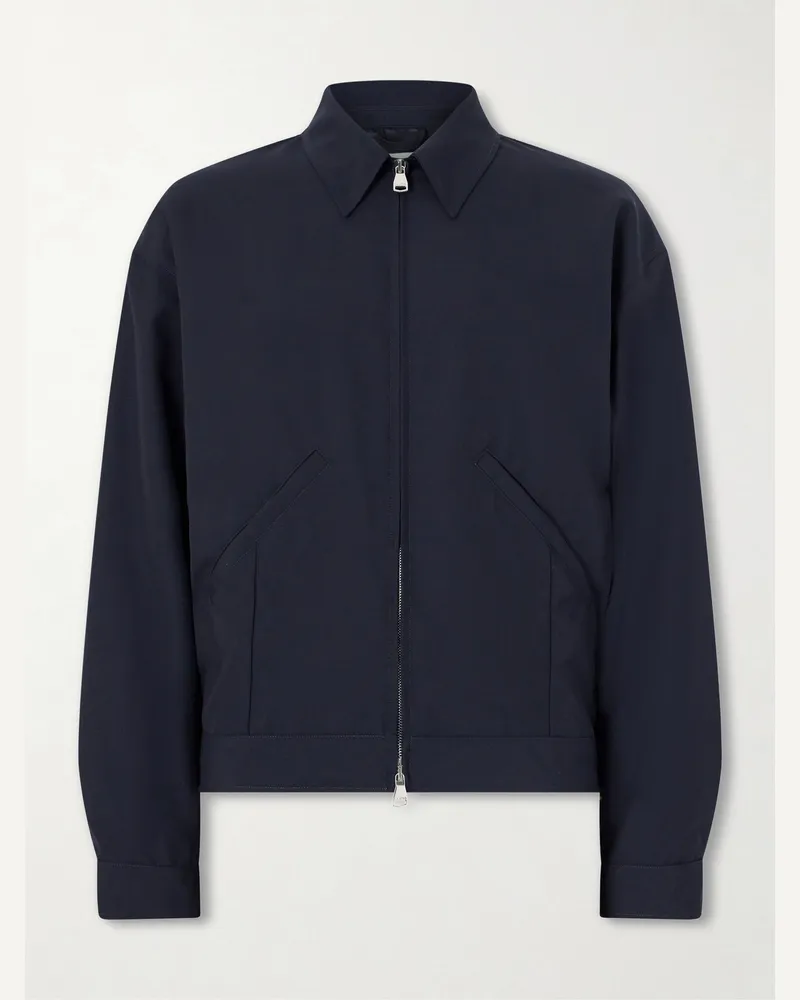 Valstar Stan Wool Bomber Jacket Blue
