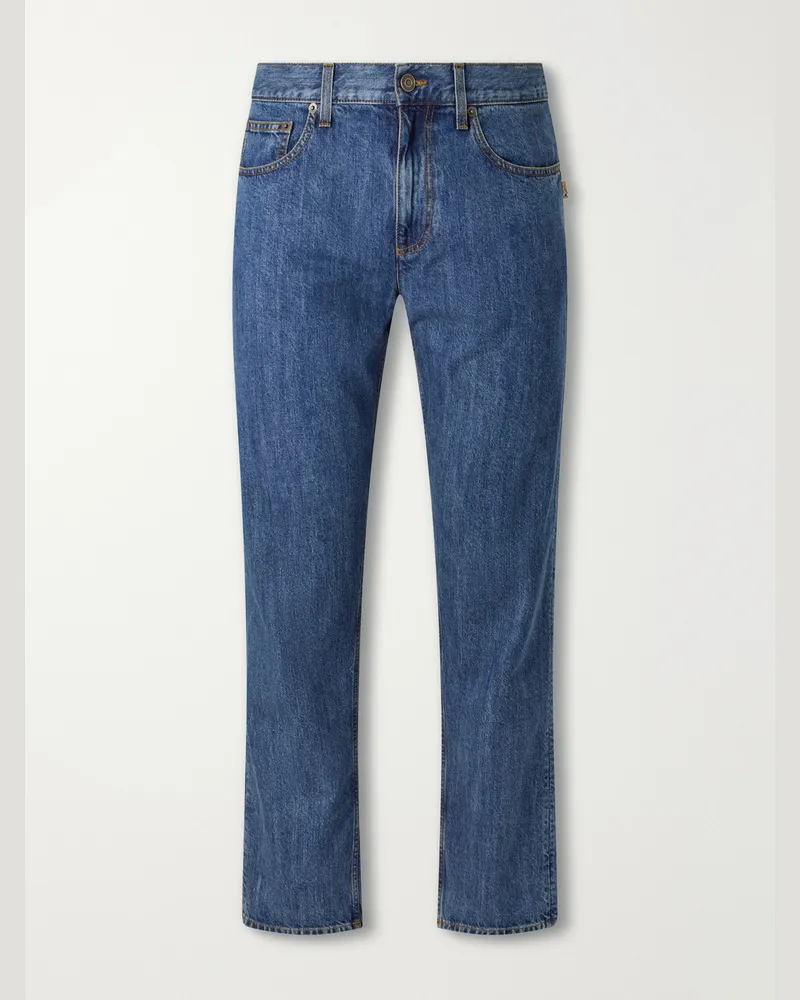 Burberry Straight-Leg Jeans Blue