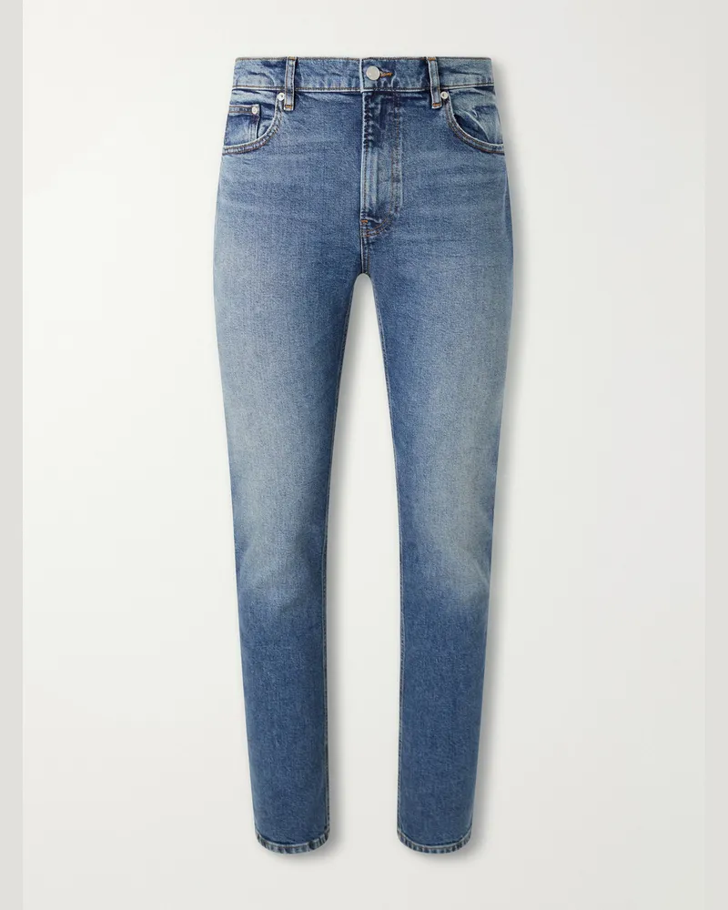 Frame Denim The Modern Straight-Leg Jeans Blue