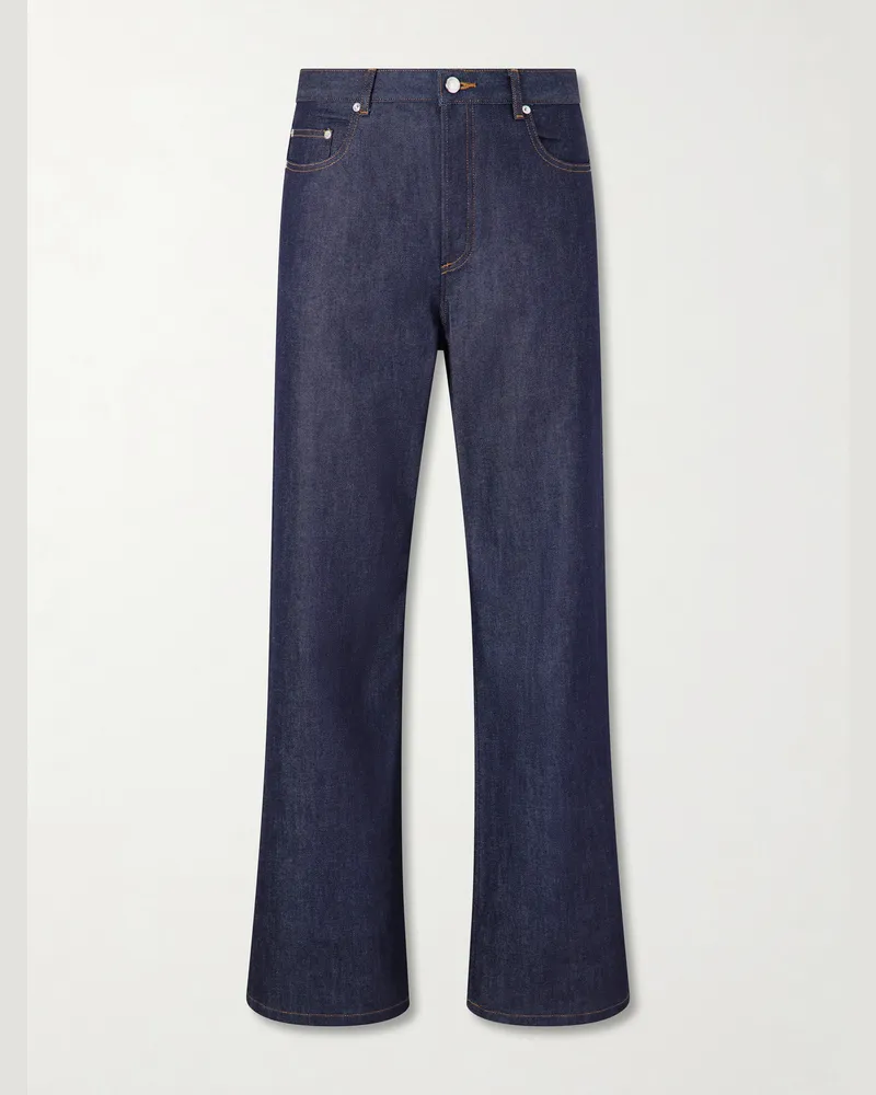 A.P.C. Aaron Straight-Leg Jeans Blue
