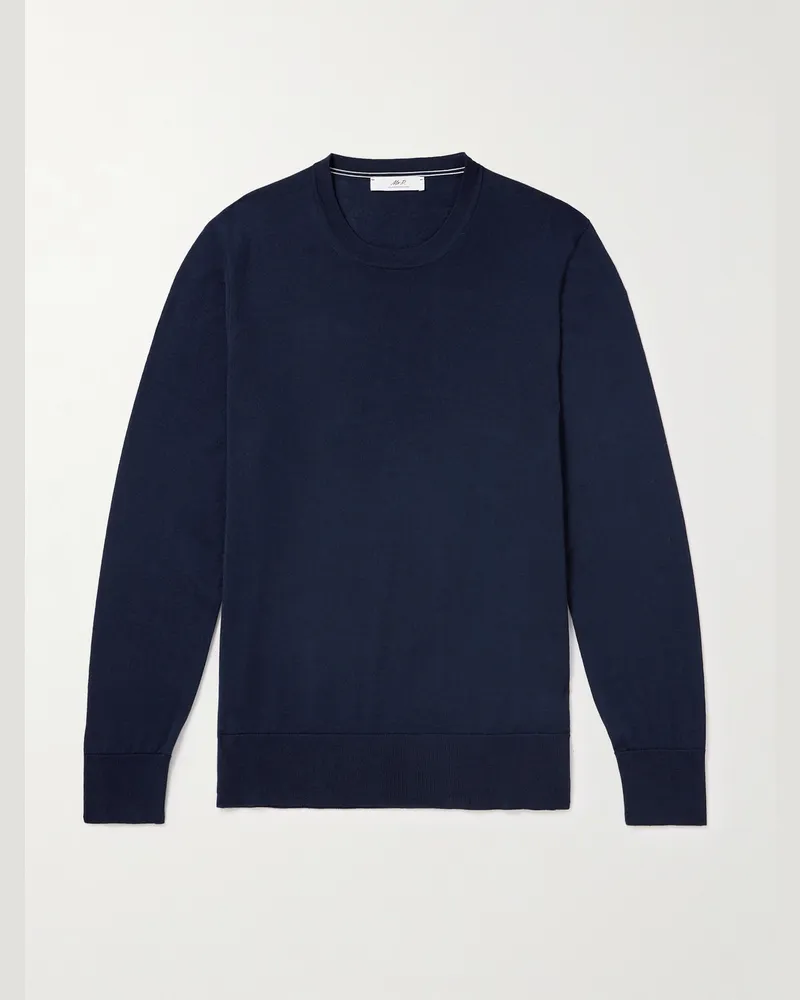 MR P. Merino Wool Sweater Blue