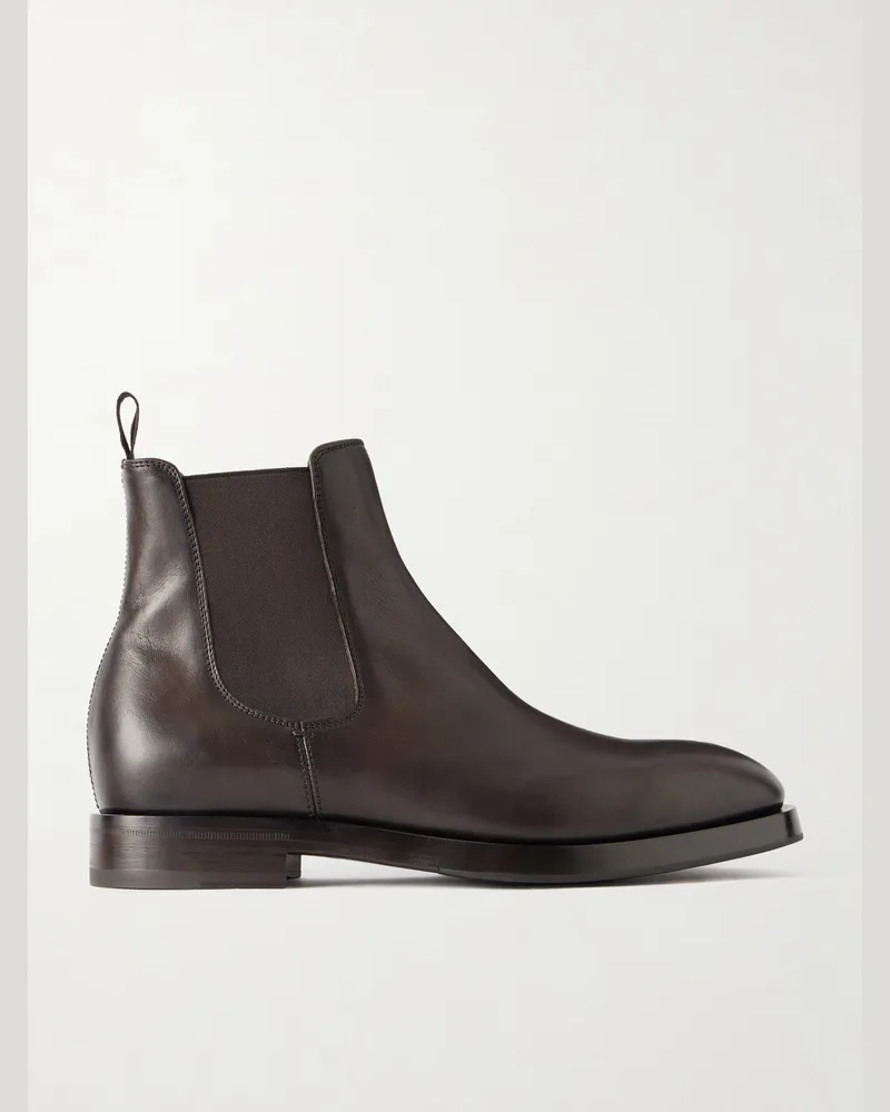 Officine Creative Italia Ortega 003 Leather Chelsea Boots Brown