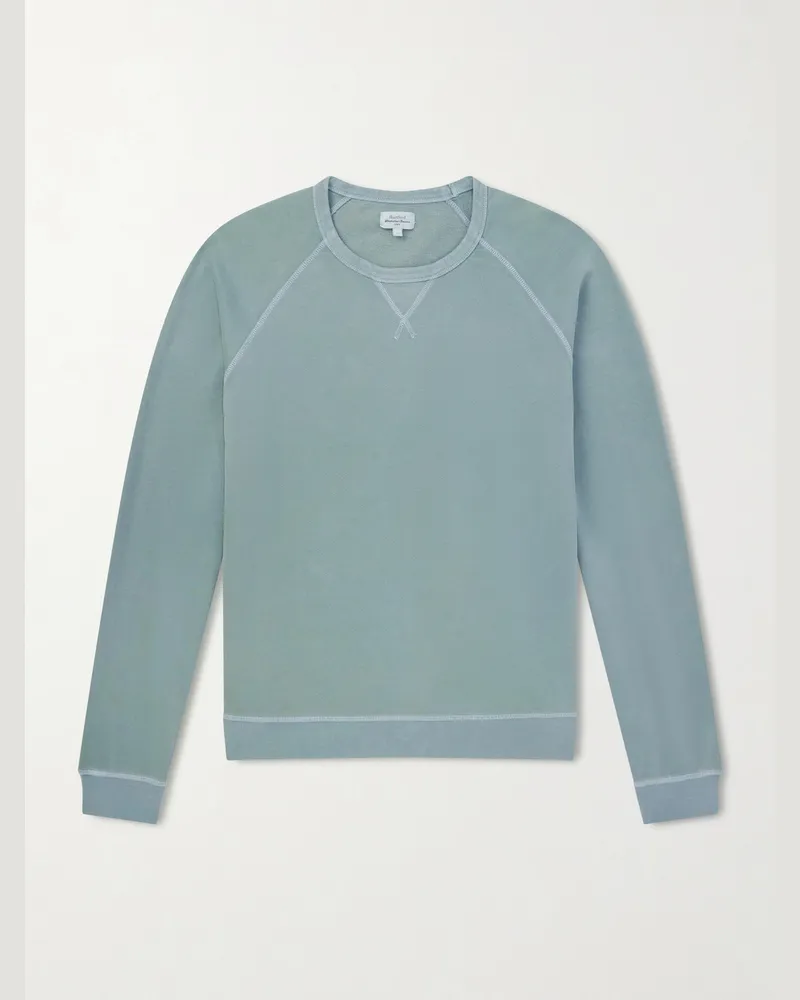 Hartford Cotton-Jersey Sweatshirt Green
