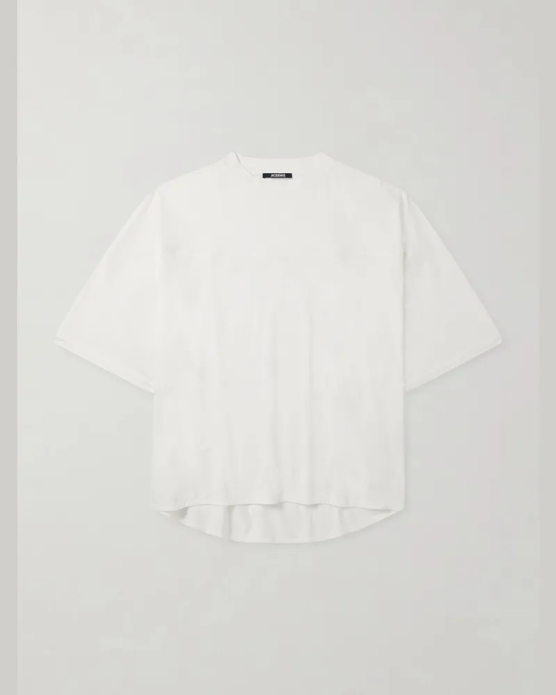 Jacquemus Cotton-Jersey T-Shirt White