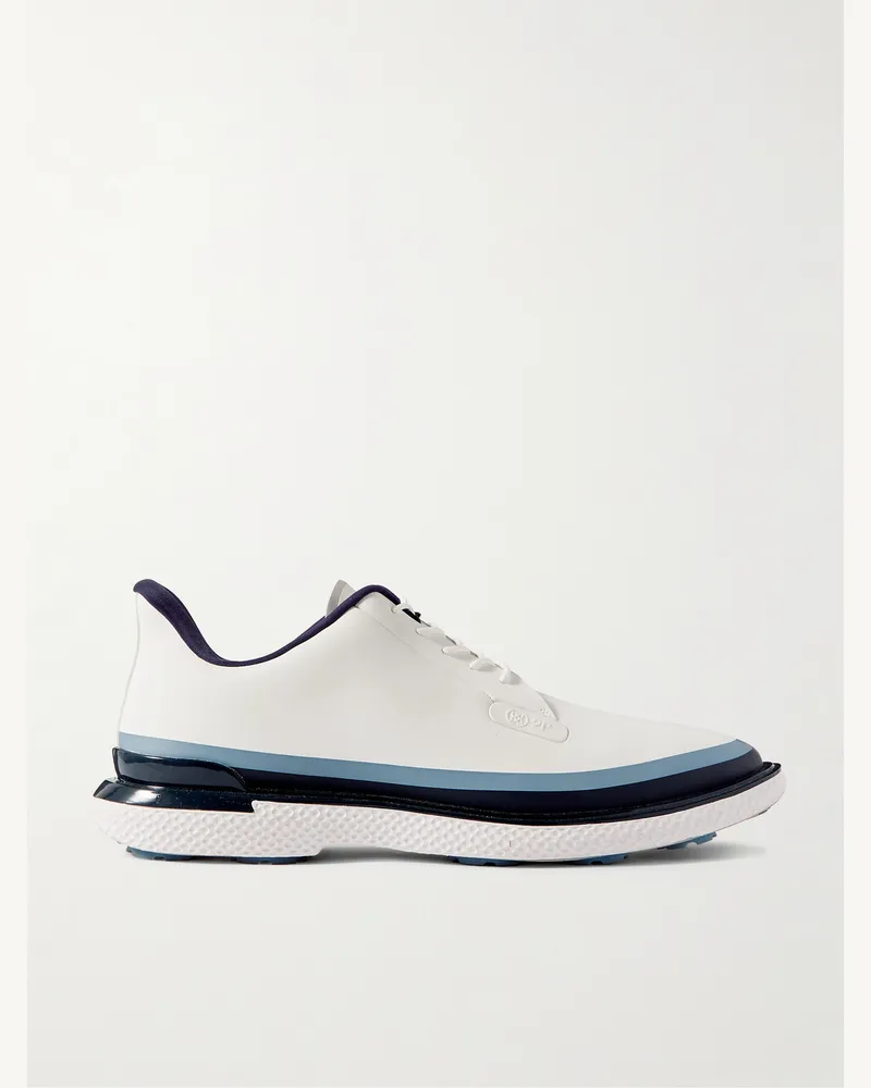 MR P. G/FORE Golf-Schuhe aus Kunstleder Weiß