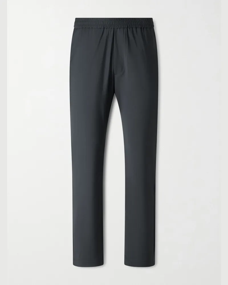 BARENA Straight-Leg Virgin Wool Trousers Gray