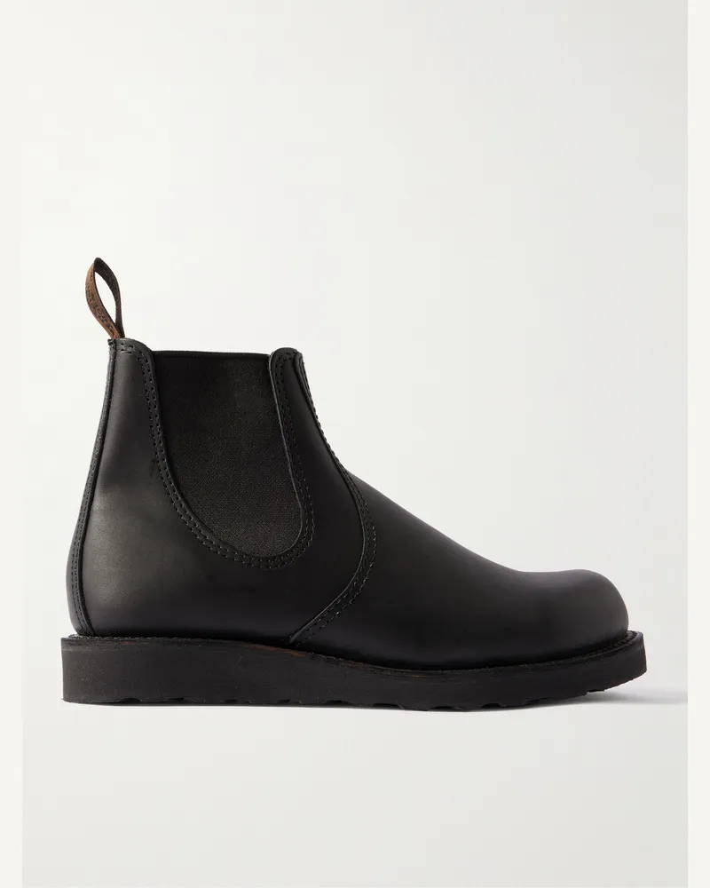 Red Wing Shoes 3194 Leather Chelsea Boots Black