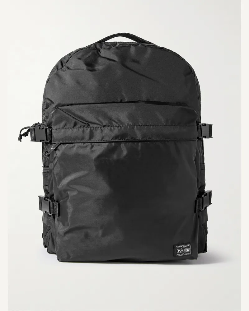 PORTER-YOSHIDA & CO Force DayPack Nylon Backpack Black
