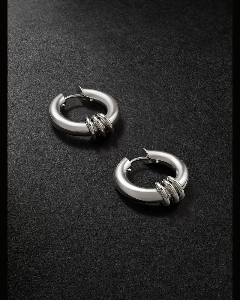 Spinelli Kilcollin Ursa Minor Creolen aus Sterlingsilber Silber