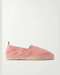 Castañer Pablo Espadrilles aus Veloursleder Pink