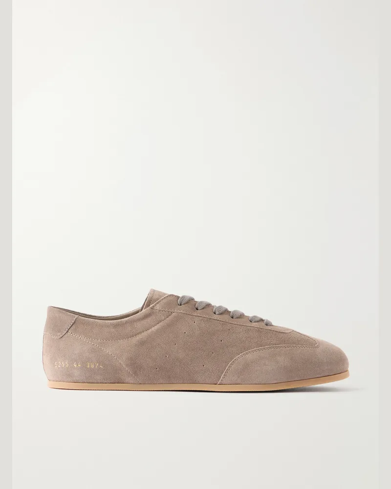 Common Projects Winter Driving Suede Sneakers Neutrals