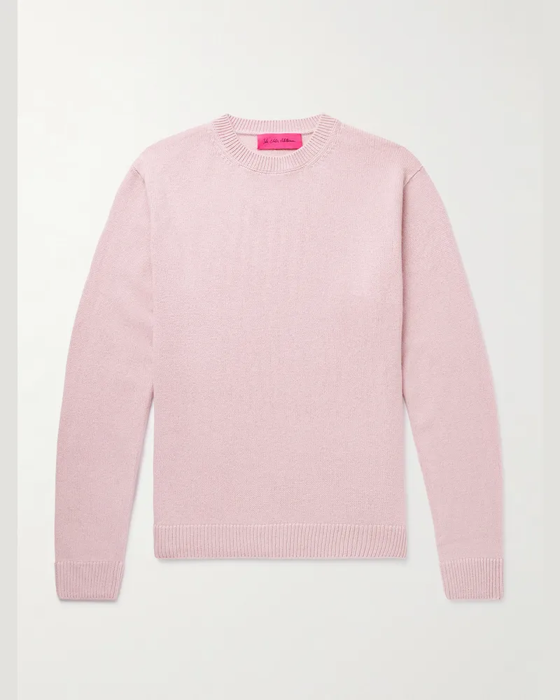 The Elder Statesman Pullover aus Kaschmir Pink