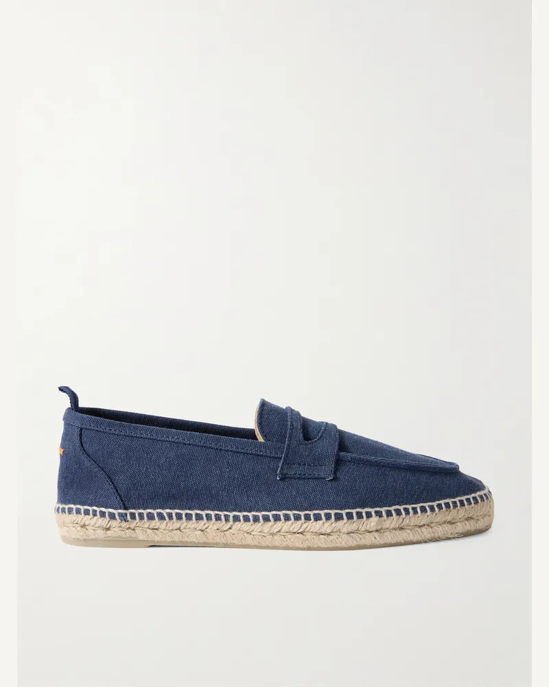 Castañer Nacho Canvas Espadrilles Blue
