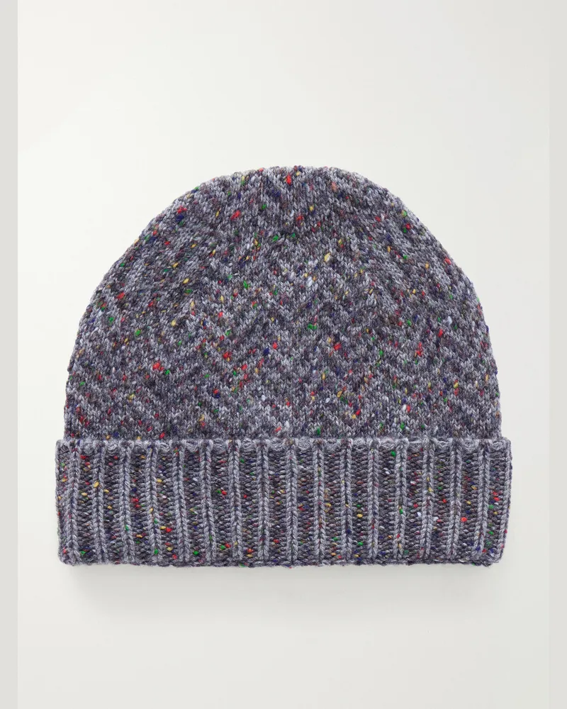 Gabriela Hearst Porta Cashmere Beanie Gray