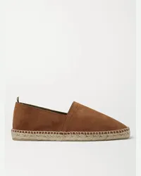 Castañer Pablo Espadrilles aus Veloursleder Braun