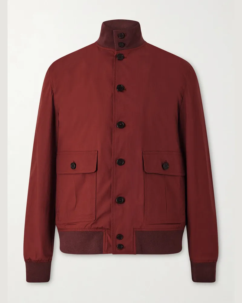 Valstar ino Cotton-Blend Bomber Jacket Red