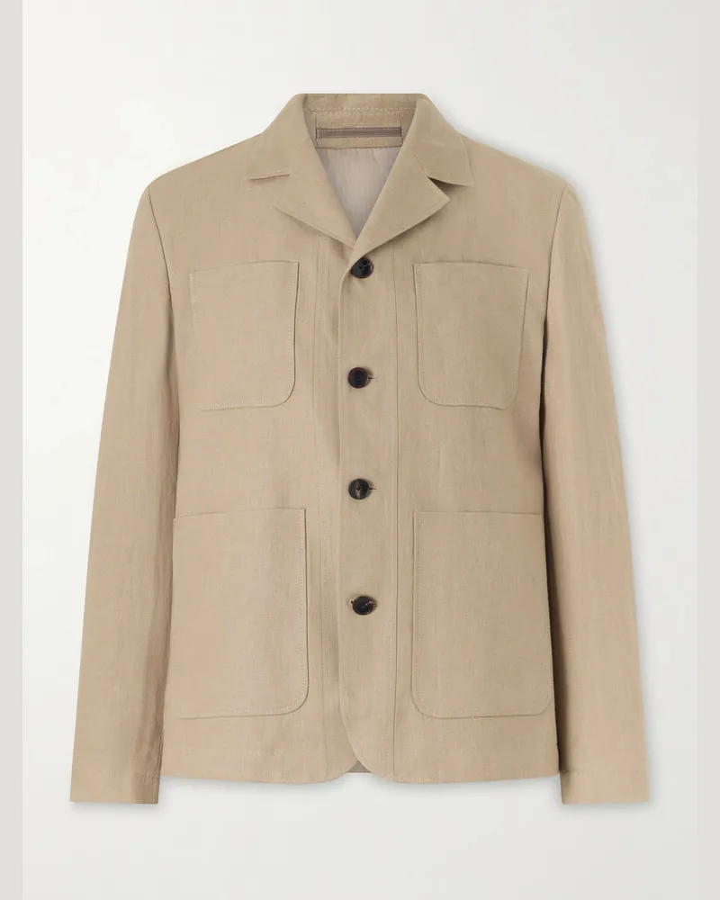 MR P. Linen Blazer Neutrals