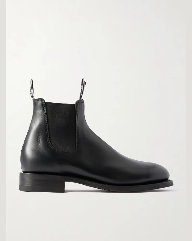R.M.Williams Comfort Turnout Leather Chelsea Boots Black