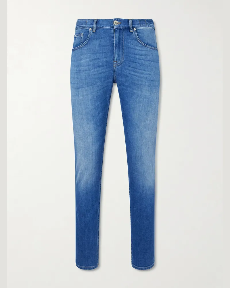 Eleventy Slim-Fit Jeans Blue