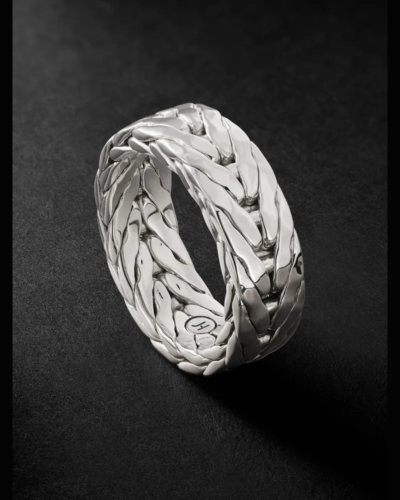John Hardy Ring aus Sterlingsilber Silber