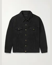 Saint Laurent Jeansjacke Schwarz