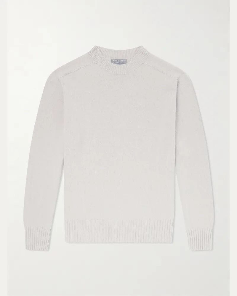 Margaret Howell Merino Wool Sweater Gray