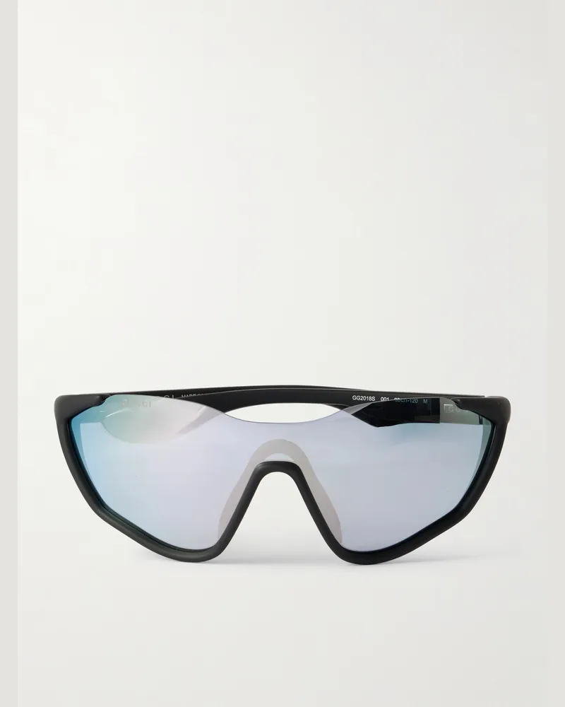 Gucci Injection Mirrored Sunglasses Black