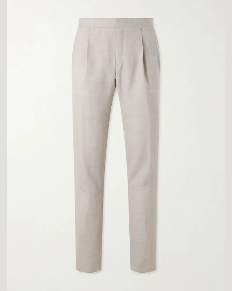 MR P. Wool suit trousers Neutrals