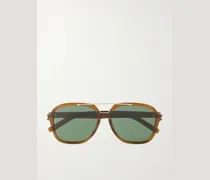 Square-Frame Acetate Sunglasses
