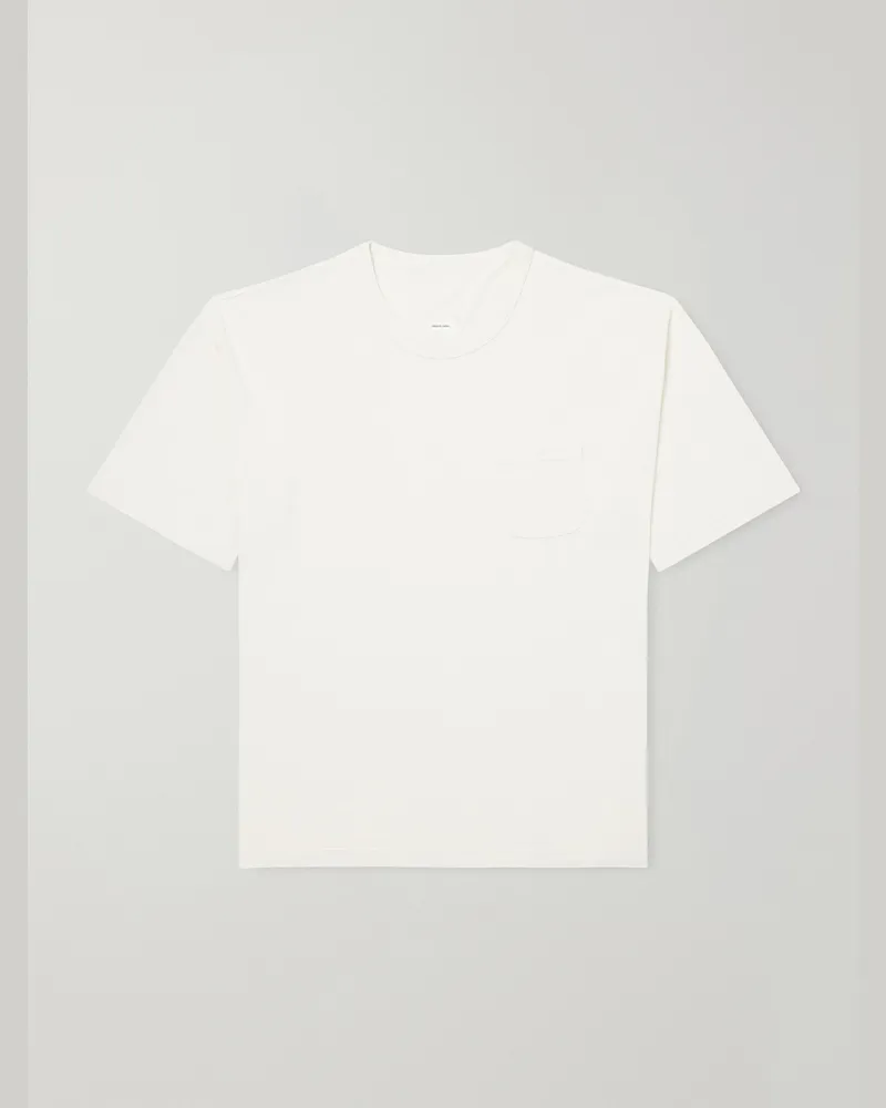 Visvim Jumbo Cotton T-Shirt Neutrals