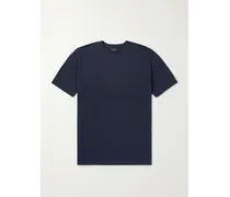 T-Shirt aus einer Baumwoll-Seidenmischung