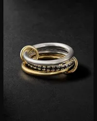 Spinelli Kilcollin Ring aus Gold und Silber mit Diamanten Gold