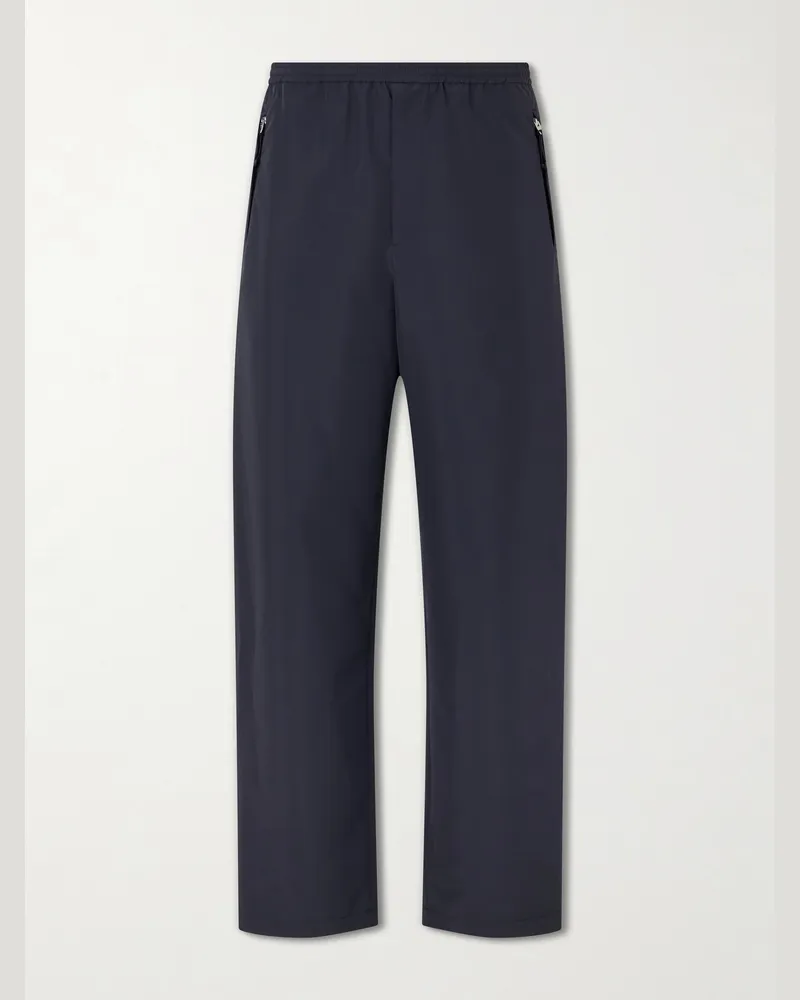 Jil Sander Straight-Leg Shell Trousers Black