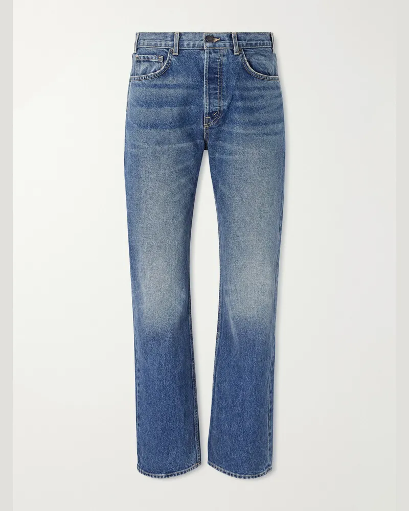 Nili Lotan Billie Straight-Leg Jeans Blue