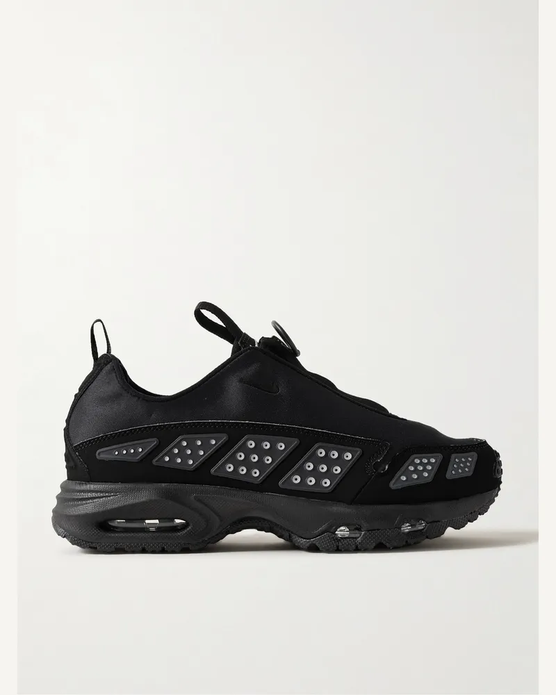 Nike Air Max SNDR Sneakers aus Scuba mit Gummibesatz Schwarz