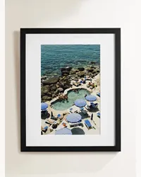 Sonic Editions 2021 The Pool – Gerahmter Fotodruck, 41 x 51 cm Schwarz