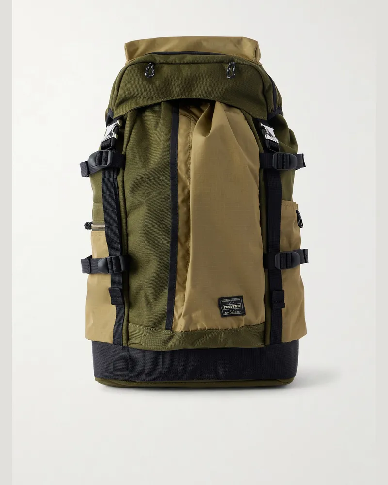 PORTER-YOSHIDA & CO New Hype Ripstop Backpack Green